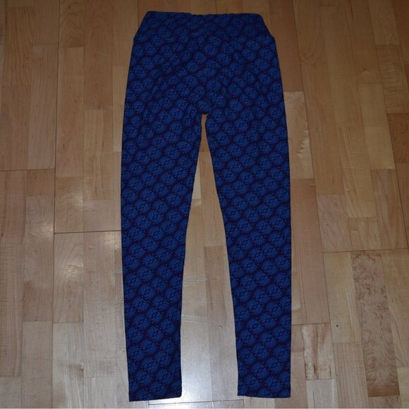 LULAROE Women's One Size Super Soft Patterned Leggings - Picture 6 of 7